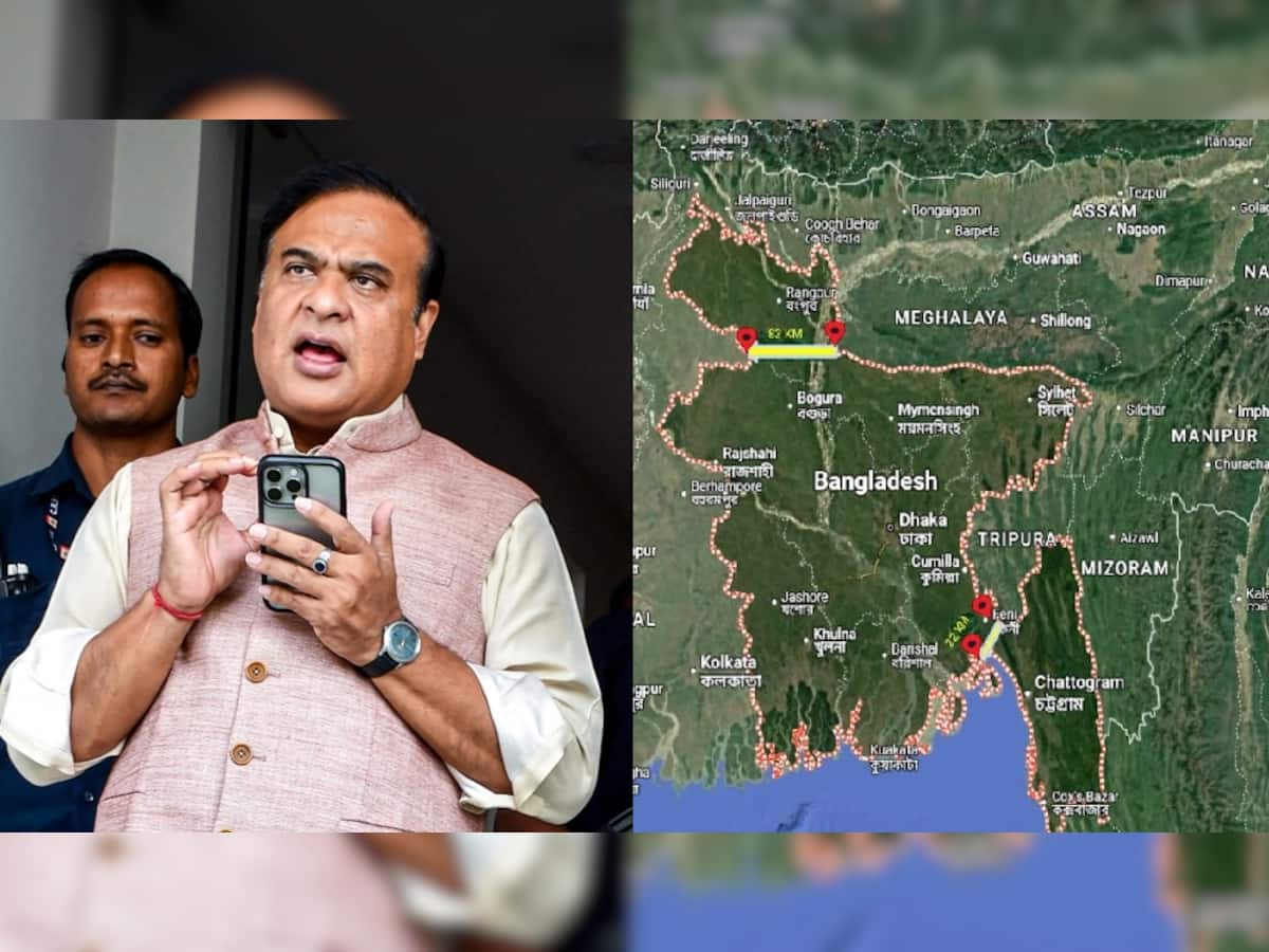 What Are Bangladesh's Two Chicken Necks? Assam CM Sarma's Double Strike Strategy Against Dhaka's Nefarious Design