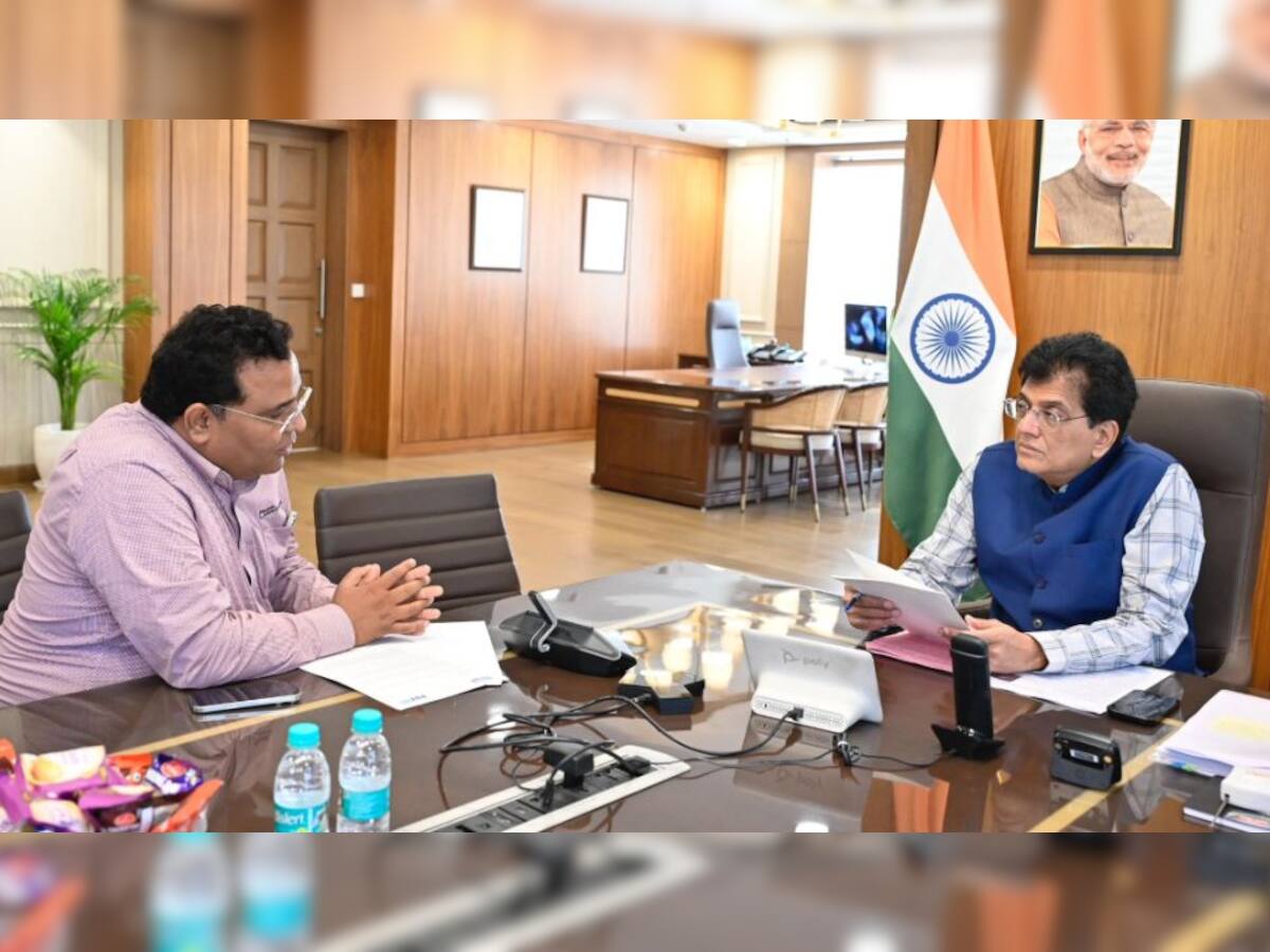 Union Minister Piyush Goyal Meets Paytm Founder, Discuss Making India Digital Payments Powerhouse  zeenews.india.com