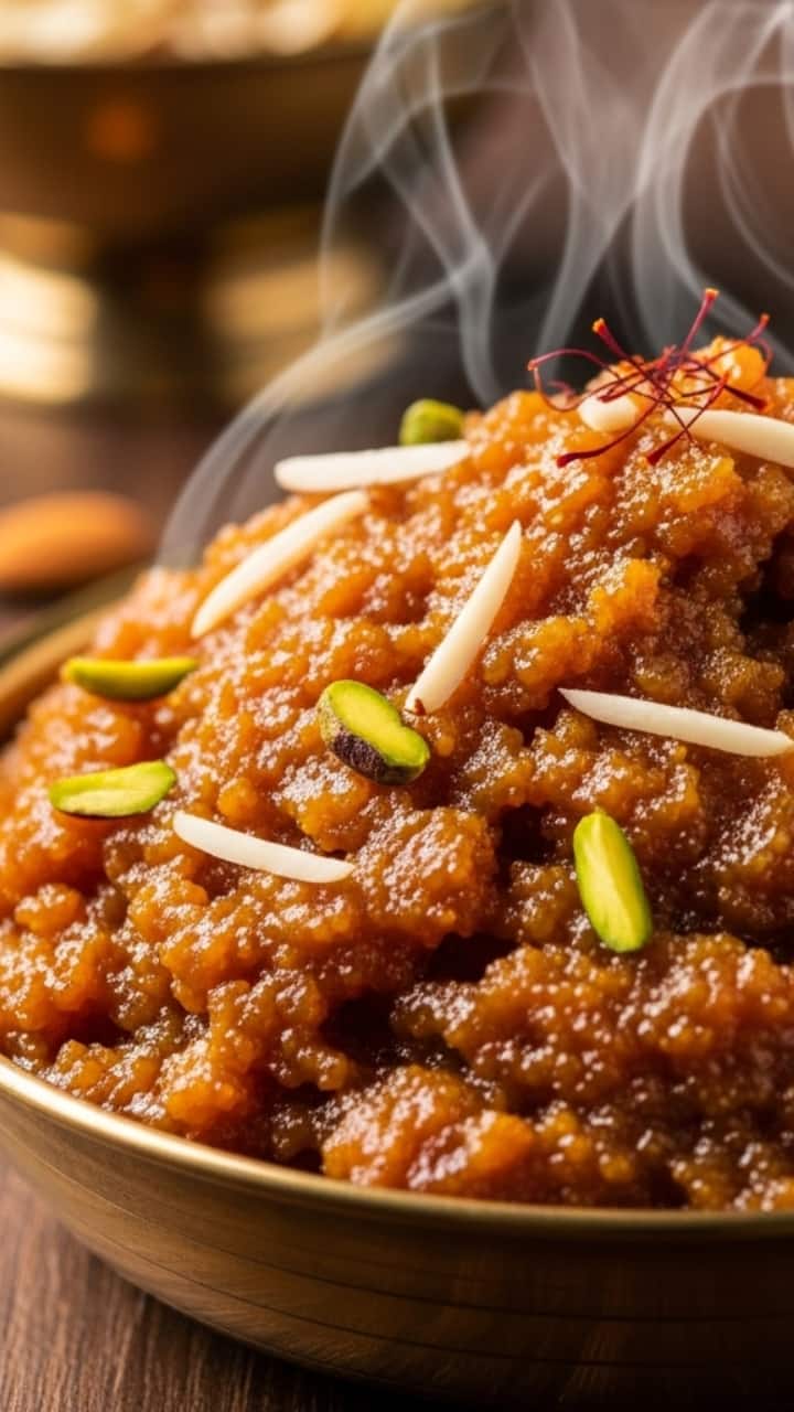 ⁠Indulge Guilt-Free With No Refined And Sugar Atta Halwa
