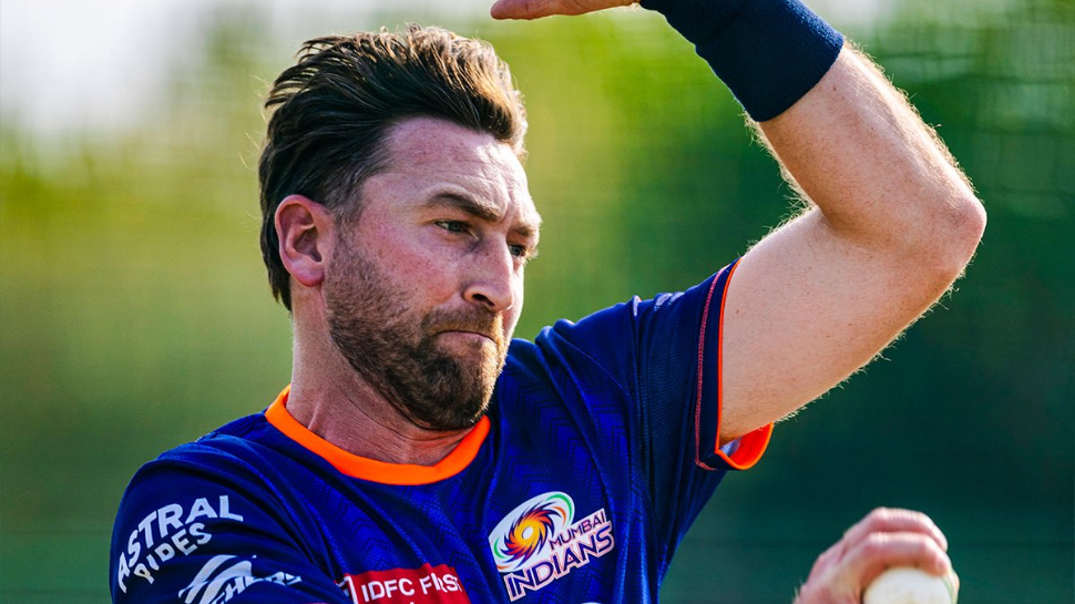 Richard Gleeson for Corbin Bosch (Mumbai Indians)