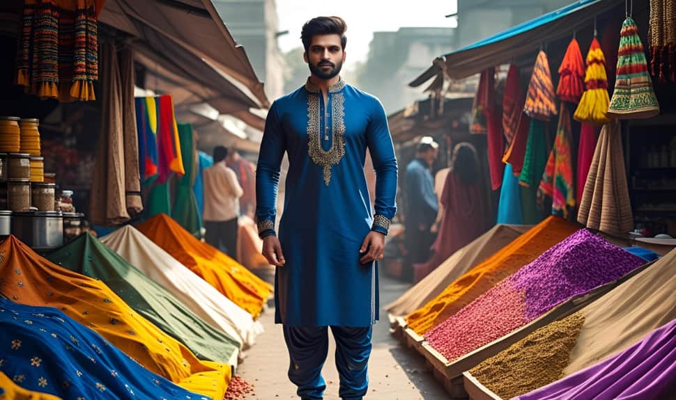 Buy Kurta Pyjama for Men at Myntra End of Reason Sale (31st May–12th June)