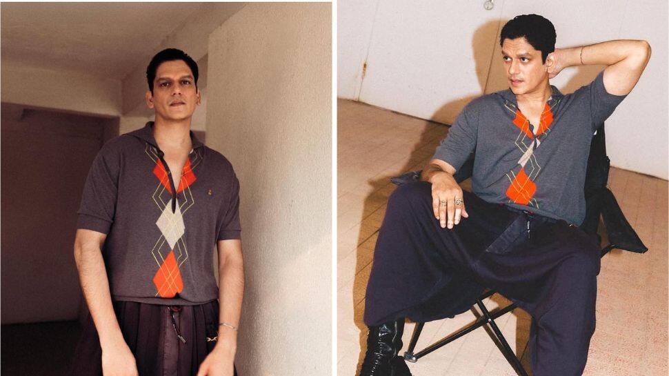 Vijay Varma Announces 'New Beginnings' With Hansal Mehta, Stuns In White Kurta At Muhurat Pooja