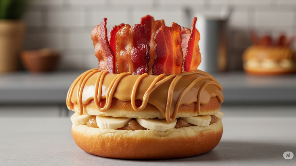 Elvis Special (Peanut Butter, Banana & Bacon)
