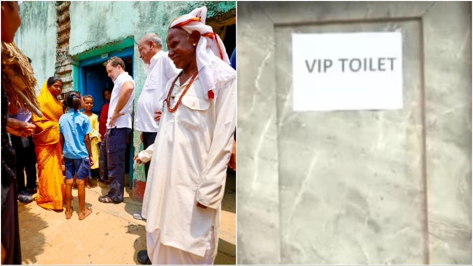 Bihar: VIP Bathroom Built For Rahul Gandhi's Visit To Dashrath Manjhi's Home Dismantled Swiftly | VIDEO