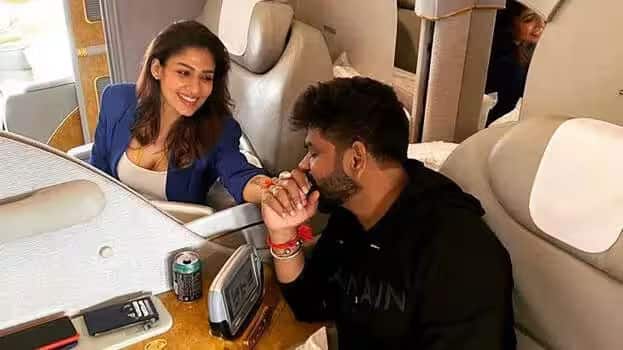 Nayanthara's Private jet