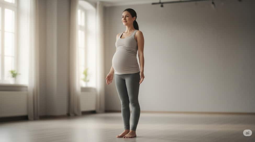 5. Tadasana (Mountain Pose):