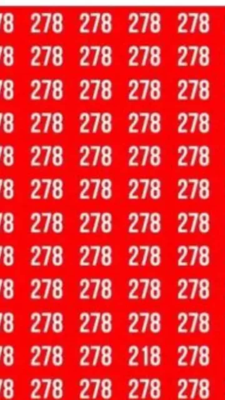 Optical Illusion: Locate 218 Hidden Within 278s In 10 Seconds Or Less