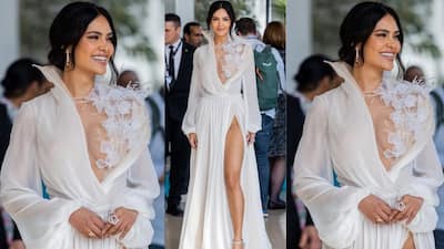 Esha Gupta's Cannes Debut Look 