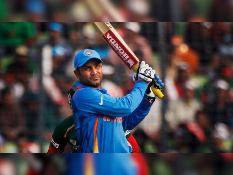 9. Virender Sehwag (Inducted in 2023)