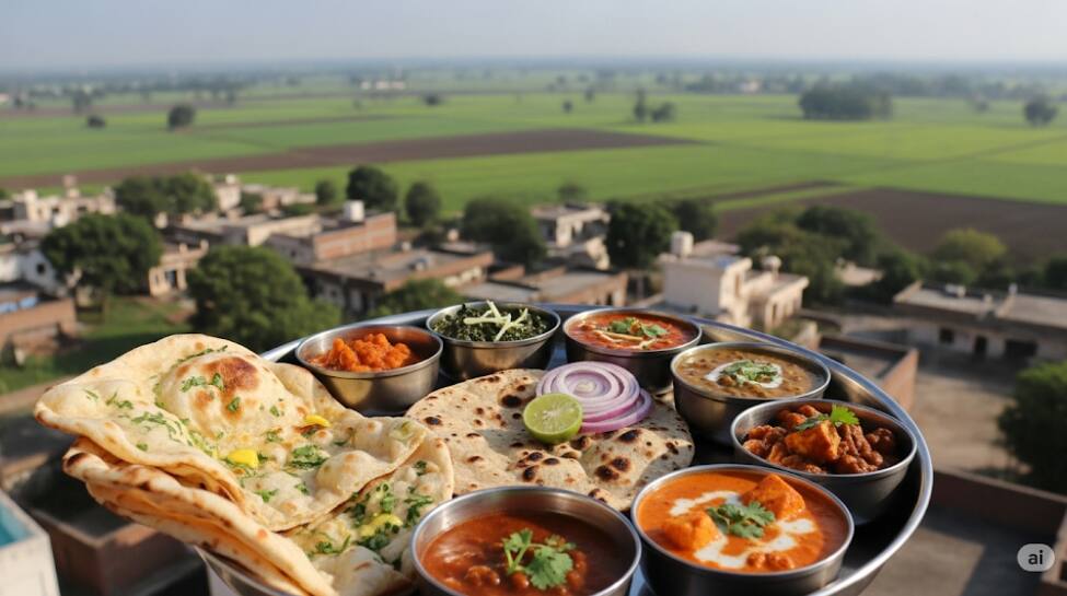 5. Punjabi Thali: 