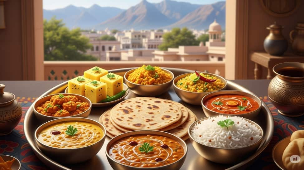 3. Gujarati Thali: 