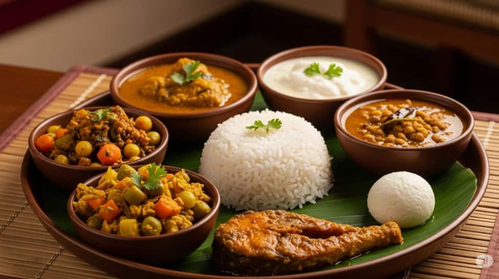 2. Bengali Thali: