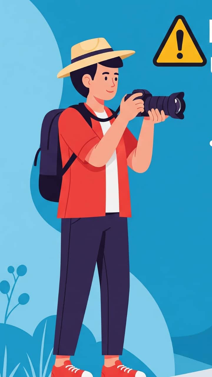 4.Limit Camera Use in the Sun