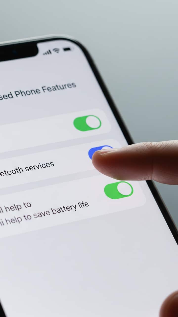 3.Turn Off Unused Features
