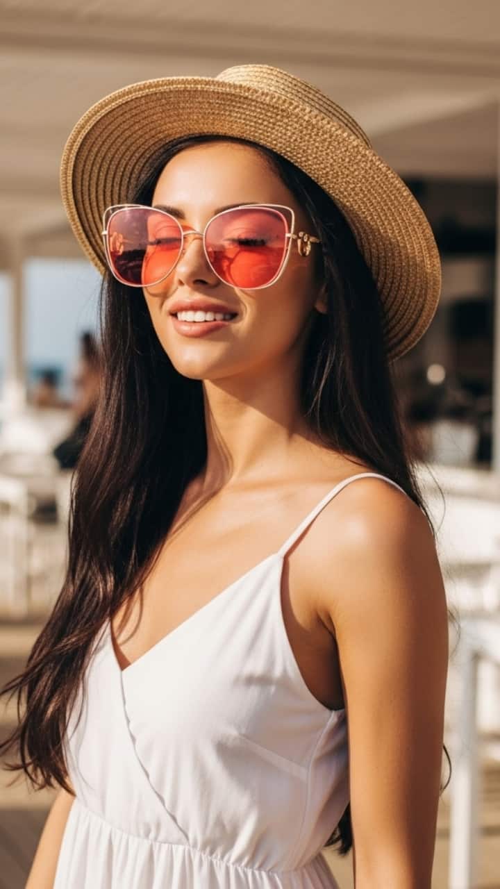 Oversized Sunglasses: 