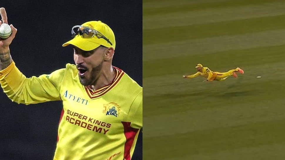 FAF DU PLESSIS MLC 2025 में एक हाथ से एक अवास्तविक पकड़ लेता है क्योंकि टेक्सास सुपर किंग्स स्टन माई न्यूयॉर्क, वीडियो वायरल हो जाता है – मीरा