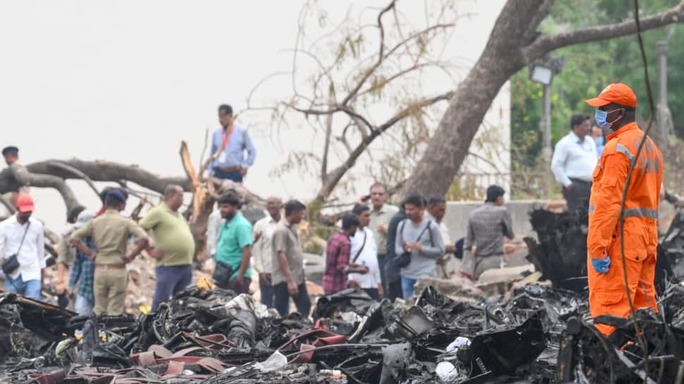 Plane Crash: Anand District Mobilises Ambulances To Bring Mortal Remains Of 33
