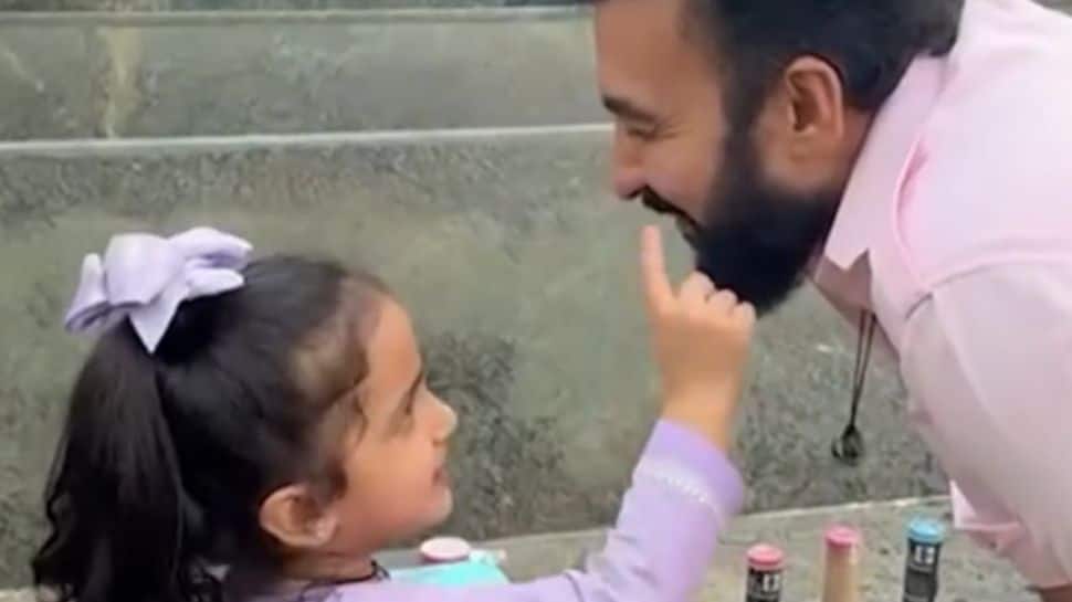 Raj Kundra and Samisha