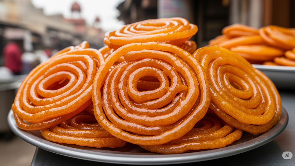 Jalebi at Old Famous Jalebi Wala