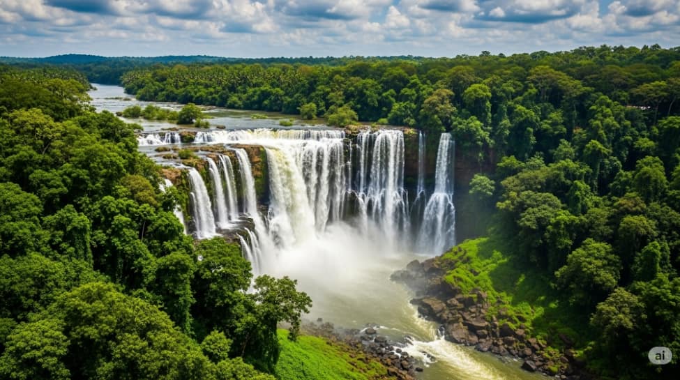 4. Athirappilly Falls, Kerala: