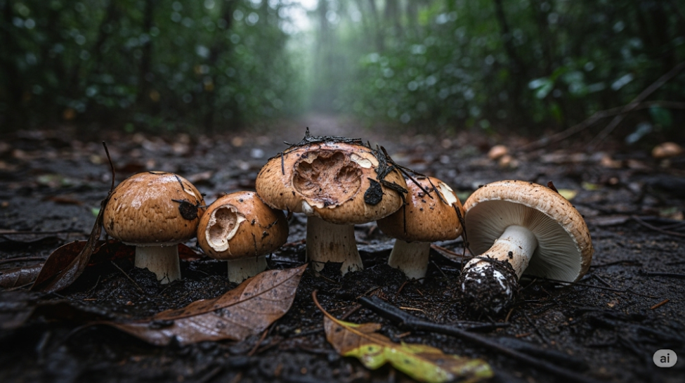 7. Mushrooms: