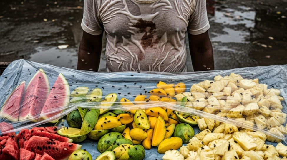 4. Cut Fruits Sold Outside: