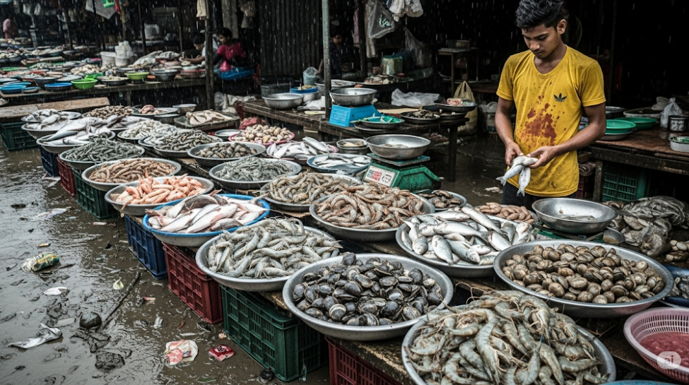 3. Seafood: