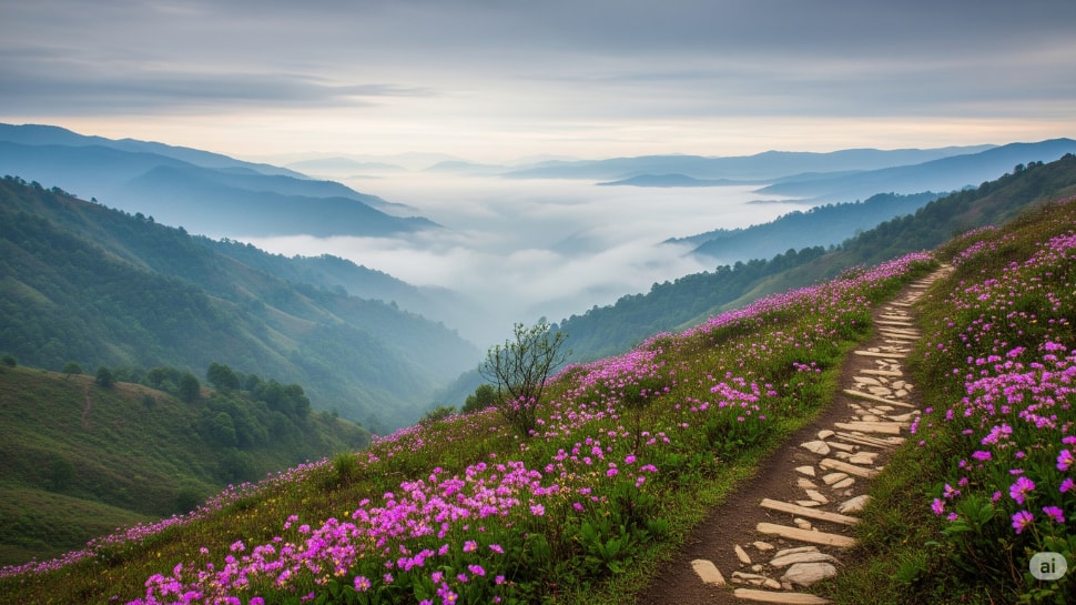 Dzukou Valley, Nagaland–Manipur border