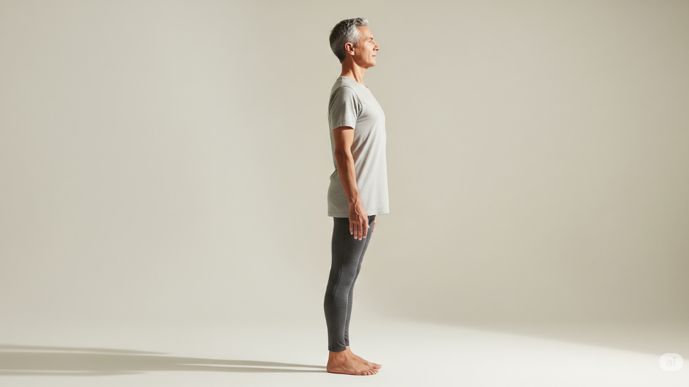 Tadasana (Mountain Pose) – Ground & Center Yourself