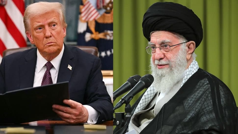'Unconditional Surrender': Trump Says US Knows Khamenei's Location, Claims Control Over Iranian Skies 'Unconditional Surrender': Trump Says US Knows Khamenei's Location, Claims Control Over Iranian Skies