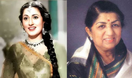 Mahal Launched Madhubala and Lata Mangeshkar