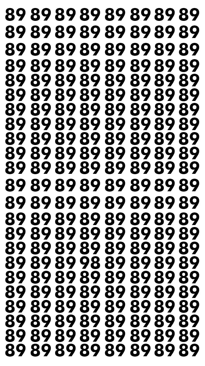 Optical Illusion Challenge: Can You Spot The Hidden Number 98 In Just 5 Seconds?