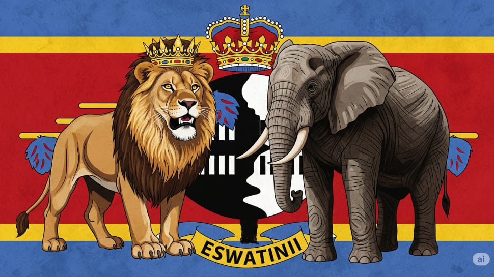Eswatini (Swaziland) – Lion & Elephant