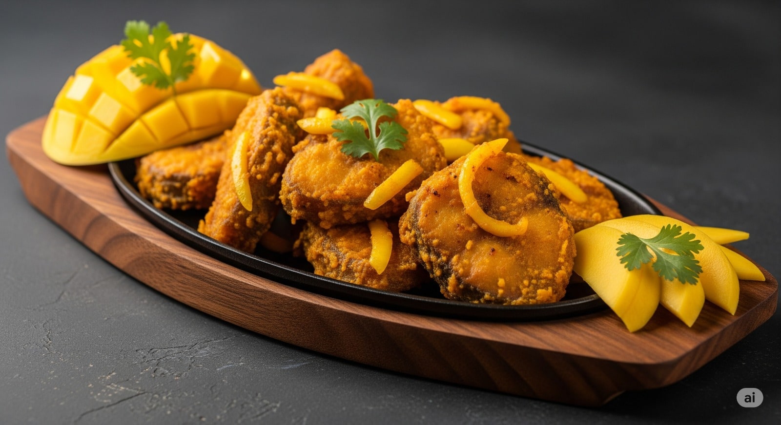 Topshe Fry (Mango Fish Fry):