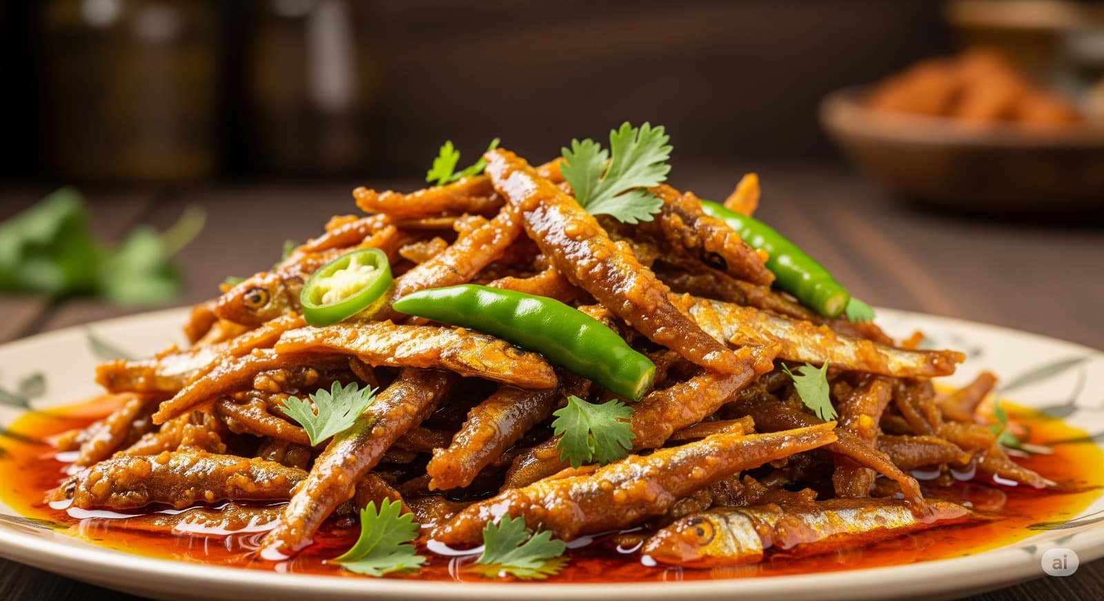 Mourala Macher Tok (Tangy Anchovy Curry):