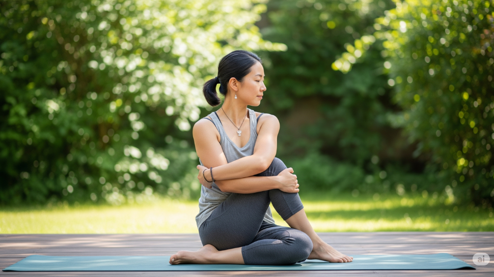 Ardha Matsyendrasana (Seated Spinal Twist)