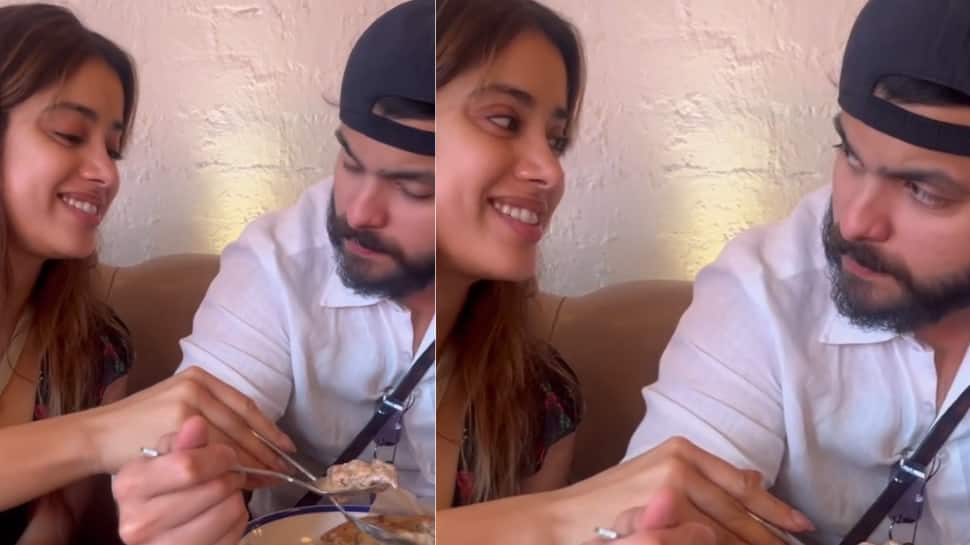 Love In London? Janhvi Kapoor, Shikhar Pahariya Spark Romance Buzz Again In New Video – WATCH Love In London? Janhvi Kapoor, Shikhar Pahariya Spark Romance Buzz Again In New Video – WATCH