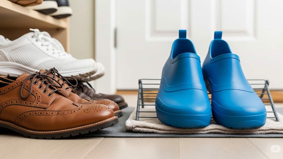 Keep a Separate Set of “Rain Shoes”