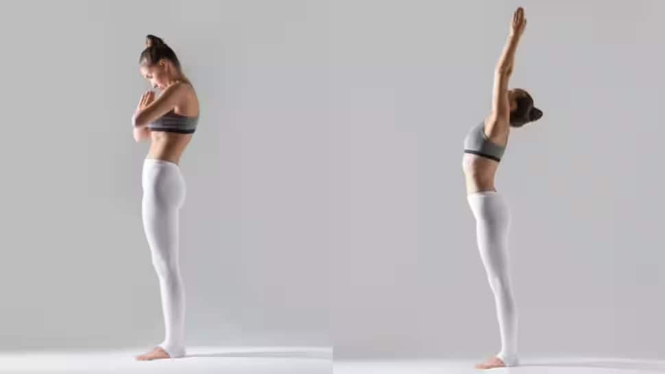 Tadasana (Mountain Pose): Tadasana (Mountain Pose):
