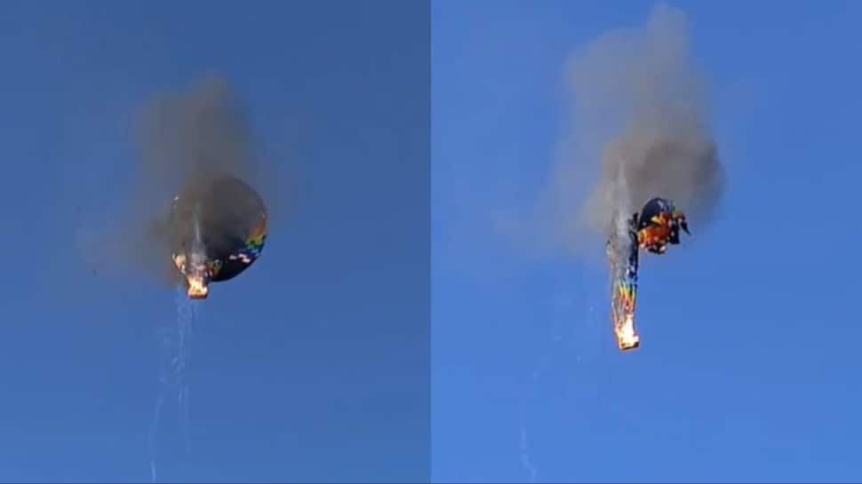 Caught On Camera: 8 Killed In Brazil's Fiery Hot-Air Balloon Crash
