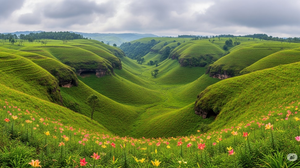 Dzukou Valley Trek (Nagaland–Manipur border)