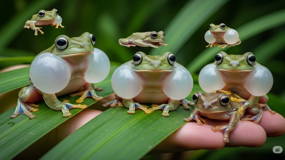 Tree Frogs – Miniature Melodramatists