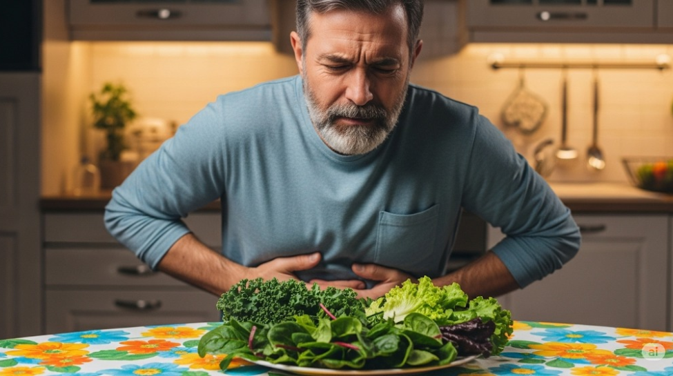 4. Leafy Greens (Raw):