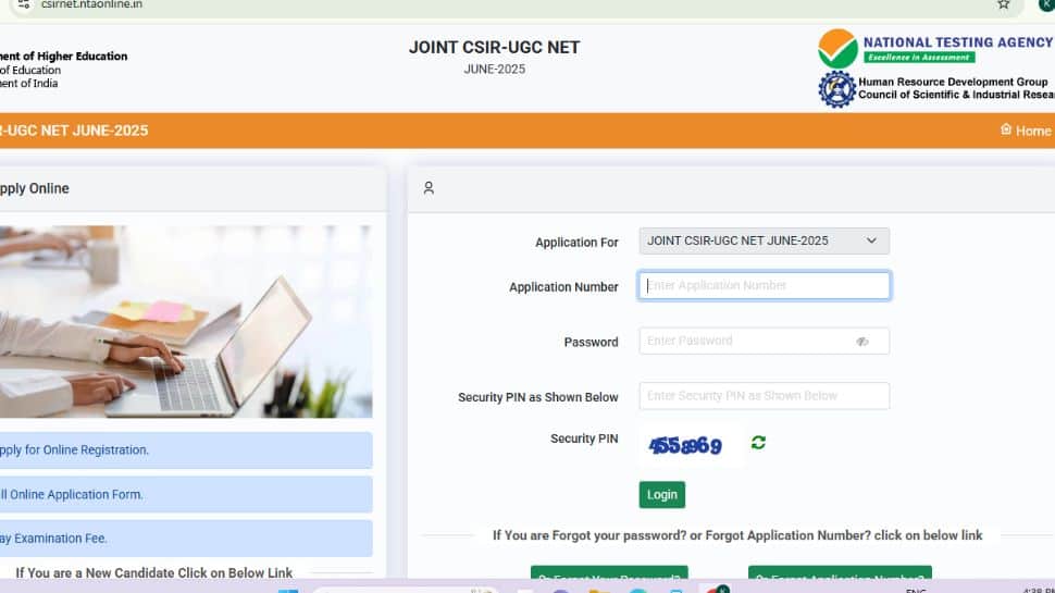 CSIR UGC NET 2025 Registration Ends Today At csirnet.nta.ac.in- Check Direct Link, Other Details Here