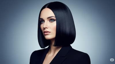 Glass Hair – The Ultra Sleek Power Look