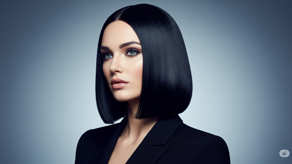Glass Hair – The Ultra Sleek Power Look