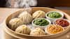 1. Steamed Momos: