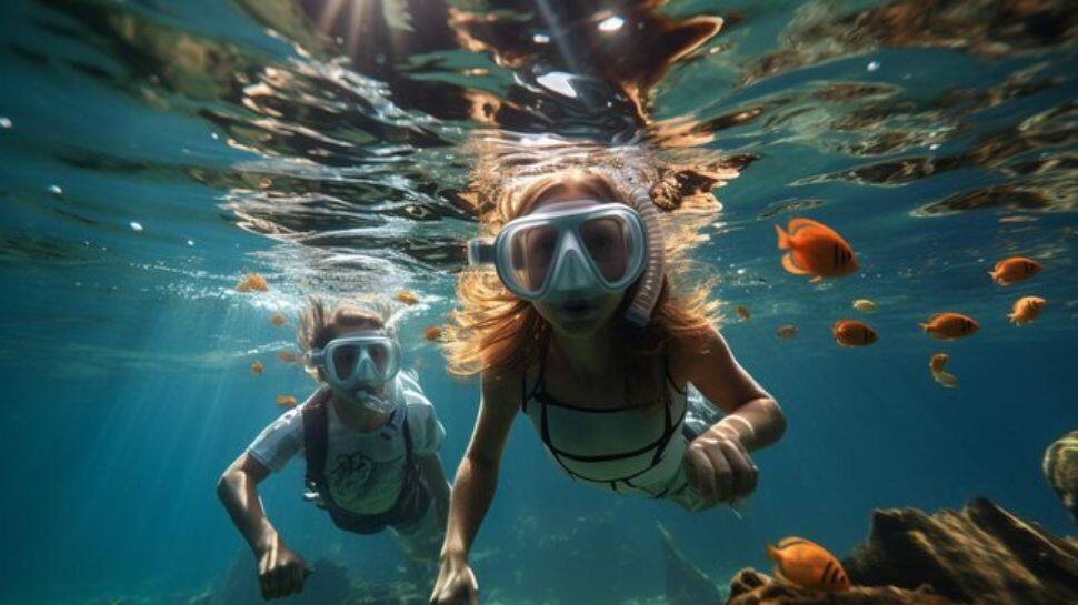 Scuba Diving or Snorkeling in Crystal Clear Waters
