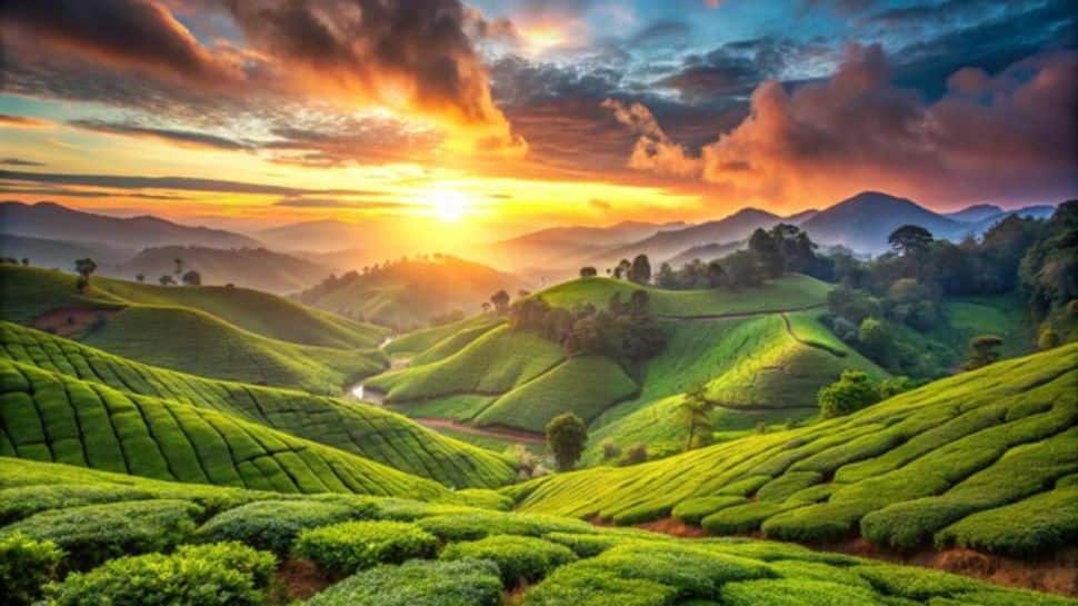 Munnar, Kerala – Tea Gardens Wrapped in Mist
