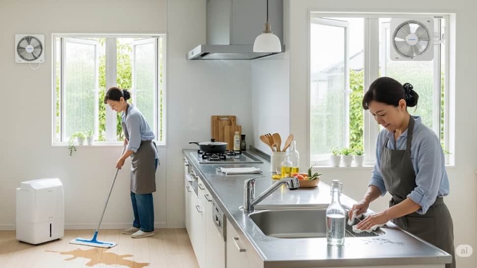 Keep the Kitchen Well-Ventilated and Dry